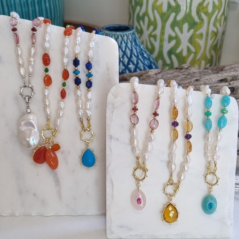 Gemstone Charms