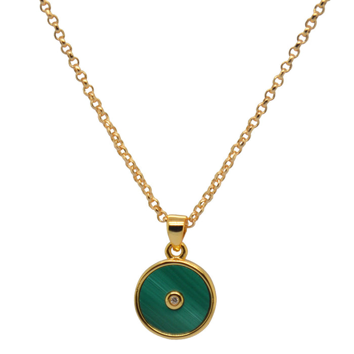 Celestial Malachite Necklace