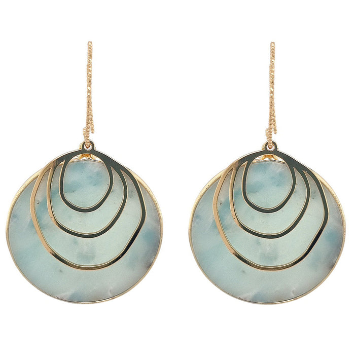 Aurora Amazonite pendant Earrings