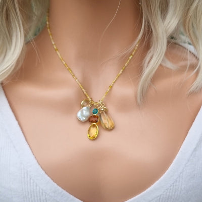 Charm Bar and Necklaces