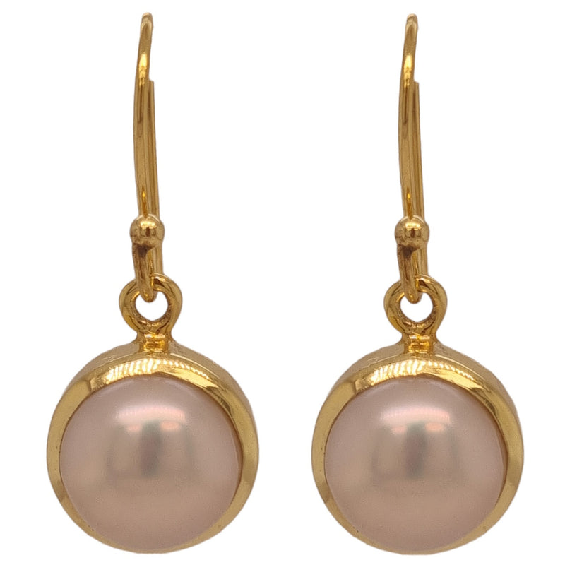 Dinah Freshwater Pearl Sterling Silver Earrings