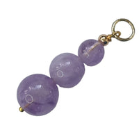 Sage Amethyst Pendant and Charms