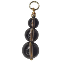 Sage Smokey Quartz Pendant and Charms