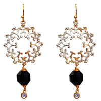 Monica Onyx Earrings