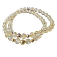 Valentine Citrine Silver or Gold filled Bracelet