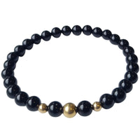 Valentine Onyx Silver or Gold filled Bracelet