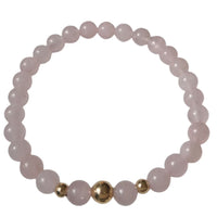 Valentina Stretch Gemstone Bracelet Sterling Silver or Gold filled