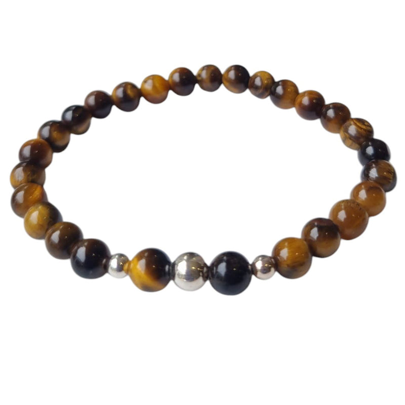 Valentine Tiger Eye Silver or Gold filled Bracelet