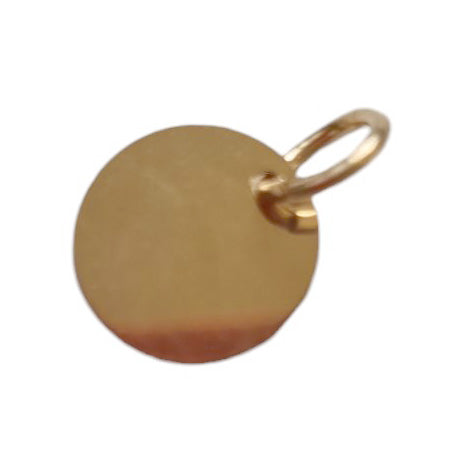 Sage 14k Gold Filled Pendant and Charms Disc