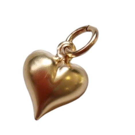 Sage 14k Gold Filled Pendant and Charms Heart