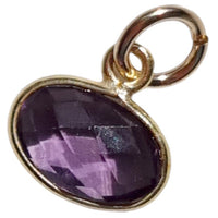 Sage Amethyst Pendant and Charms