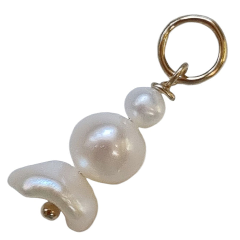 Sage Freshwater Pearl Interchangeable Necklace Charms