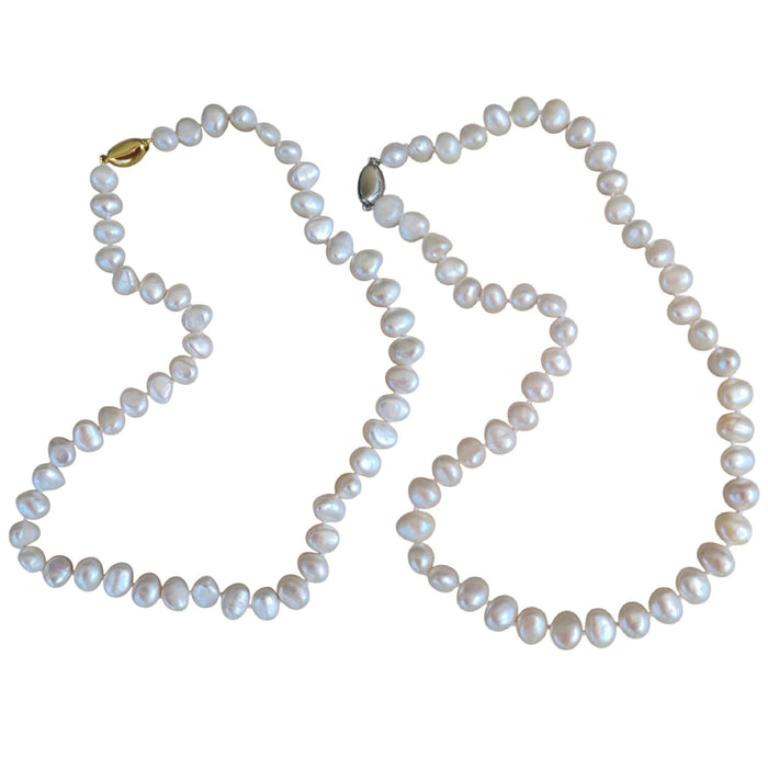 Tessa Sterling Silver Freshwater Pearl Necklace