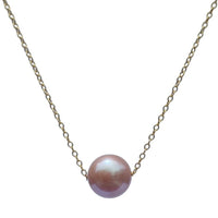 Willie Single 12-13mm Freshwater Pearl Choker Chain Necklace