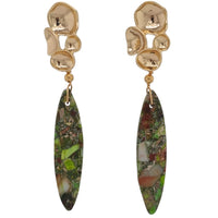 Samiri Imperial Jasper Stud Earrings