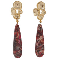 Samiri Imperial Jasper Stud Earrings