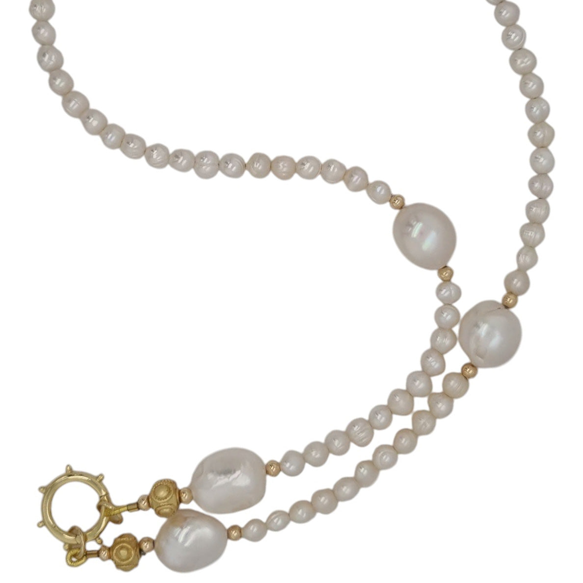 Gigi Freshwater Pearl Choker Charm Necklace