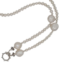 Gigi Freshwater Pearl Choker Charm Necklace