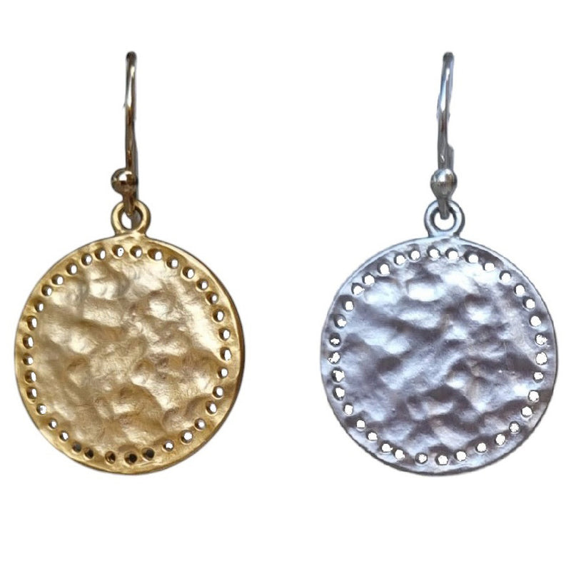 Allira Studded Coin Earrings