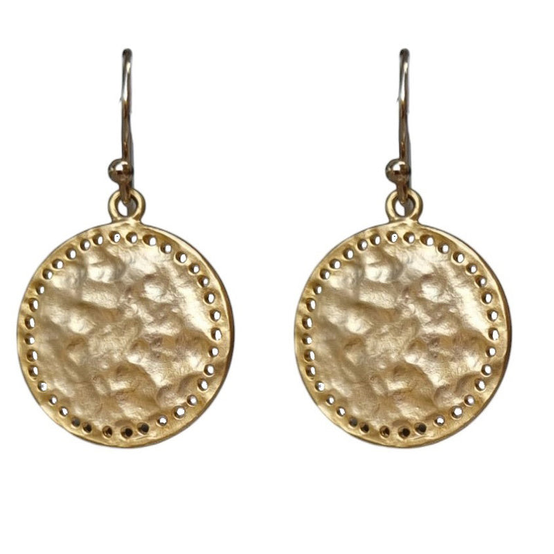 Allira Studded Coin Earrings