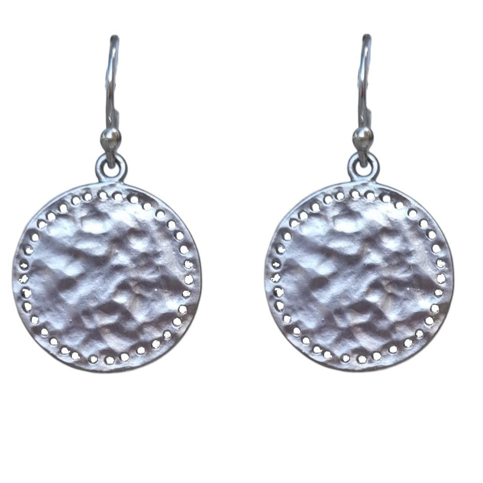 Allira Studded Coin Earrings