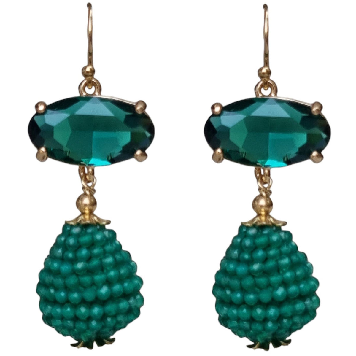 Kyle Green Onyx Earrings