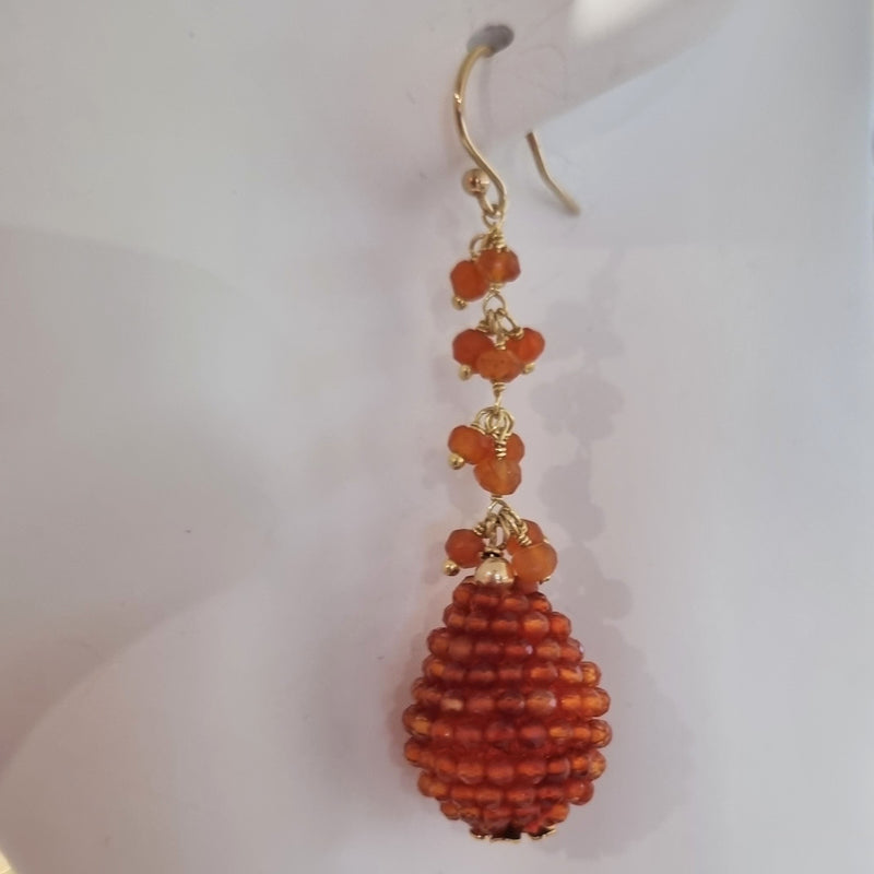 Ann Gemstone drop Earrings