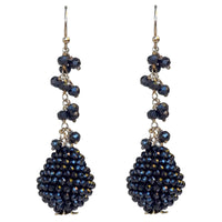 Ann Gemstone drop Earrings - Spinel