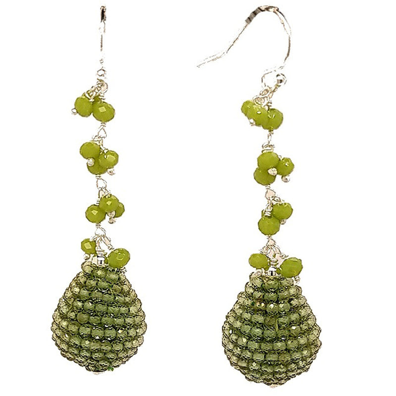 Ann Gemstone drop Earrings