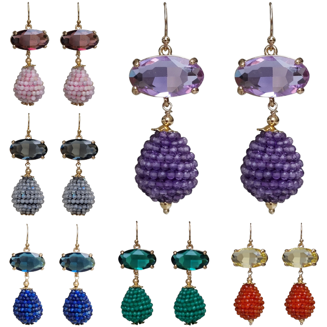 Kyle Gemstone Earrings