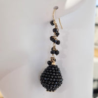 Ann Gemstone drop Earrings - Spinel