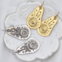 Azal Spiral Starburst Earring