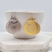 Azal Sand Circle Earring