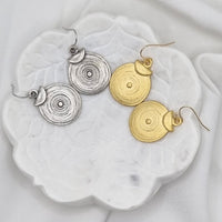 Azal Sand Circle Earring