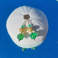 Eloise Green Onyx Earrings