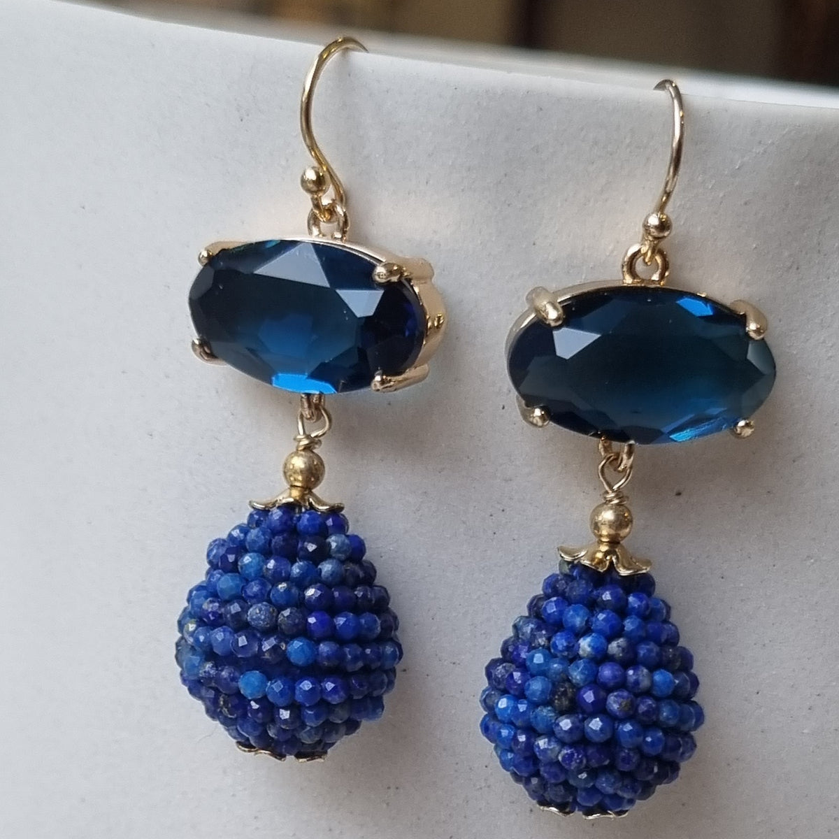 Kyle Lapis Lazuli earrings