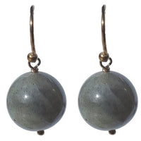 Venus Labradorite Earrings Sterling Silver or 14k Gold Filled