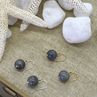 Venus Labradorite Earrings Sterling Silver or 14k Gold Filled