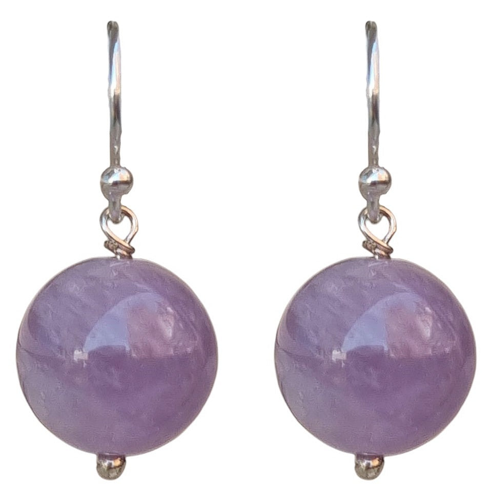 Venus Lavender Amethyst Earrings Sterling Silver or 14k Gold Filled