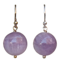 Venus Lavender Amethyst Earrings Sterling Silver or 14k Gold Filled