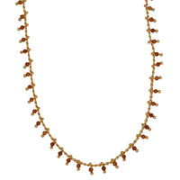 Misty Gold Gemstone necklace Sunstone