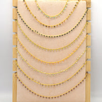 Misty Gold Gemstone necklace Sunstone