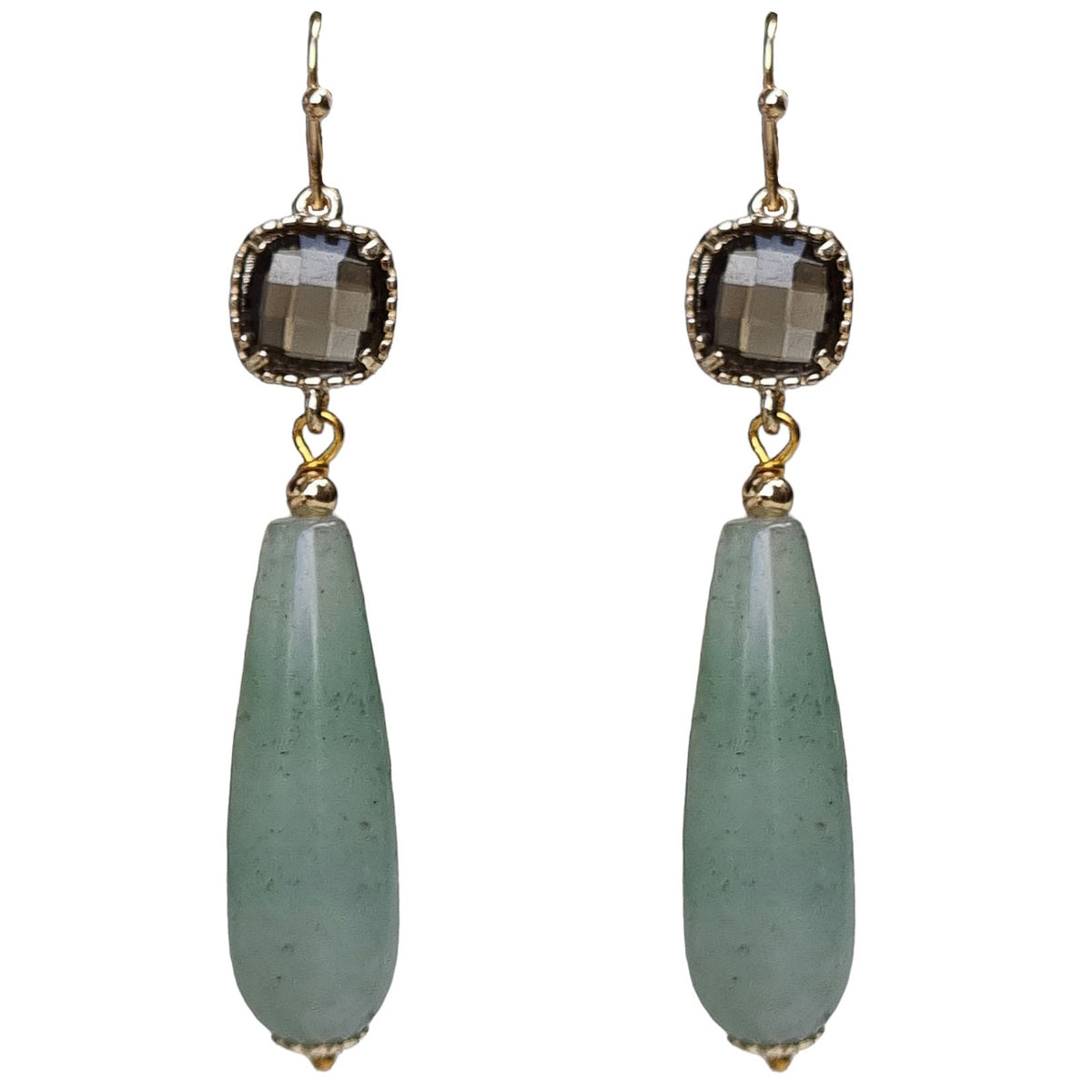 Jessi Green Aventurine Earrings