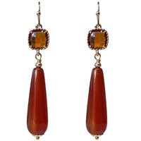 Jessi Carnelian Earrings