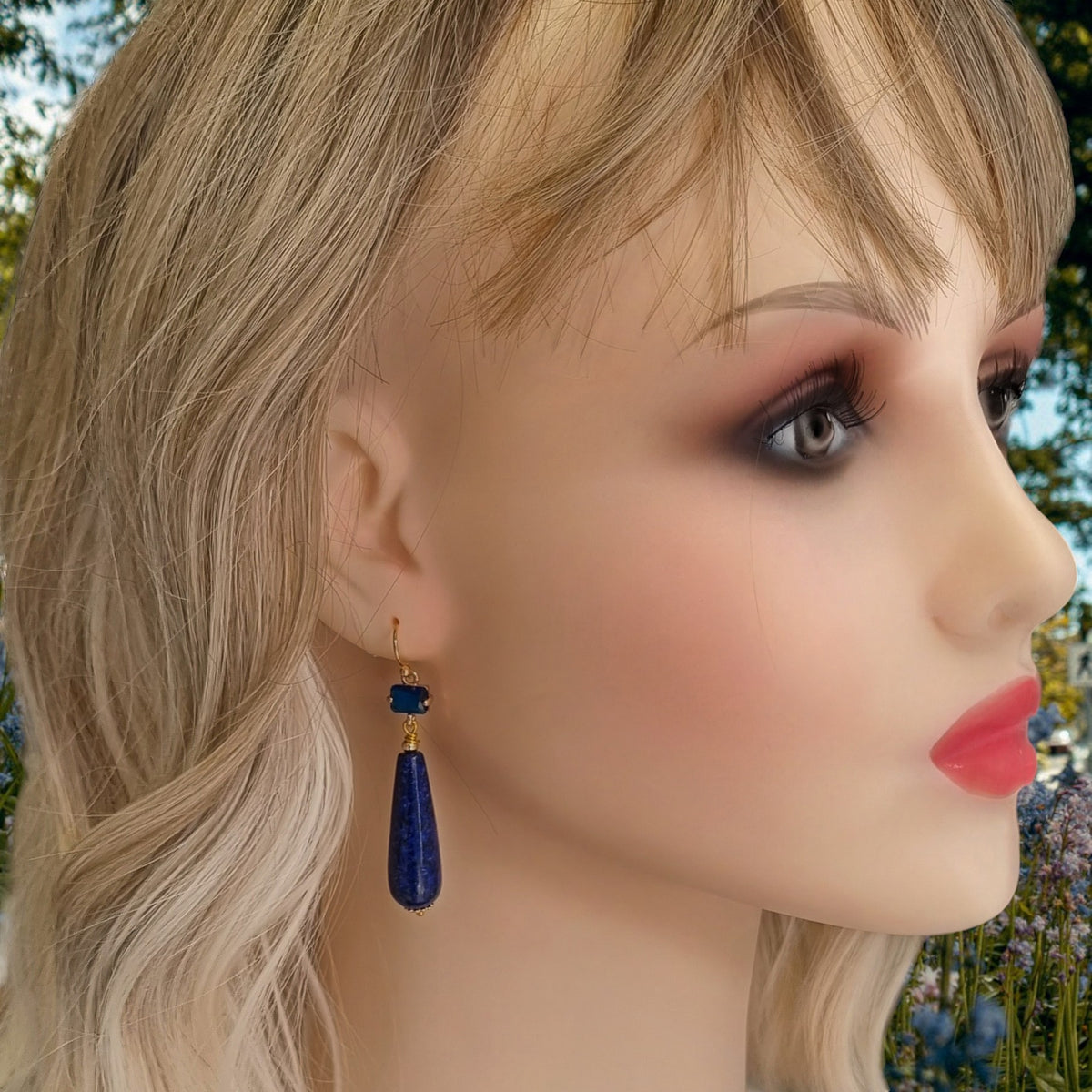 Jessi Lapis Lazuli Earrings