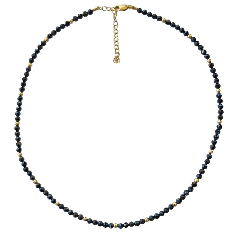 Brittany Spinel Necklace 14k Gold filled