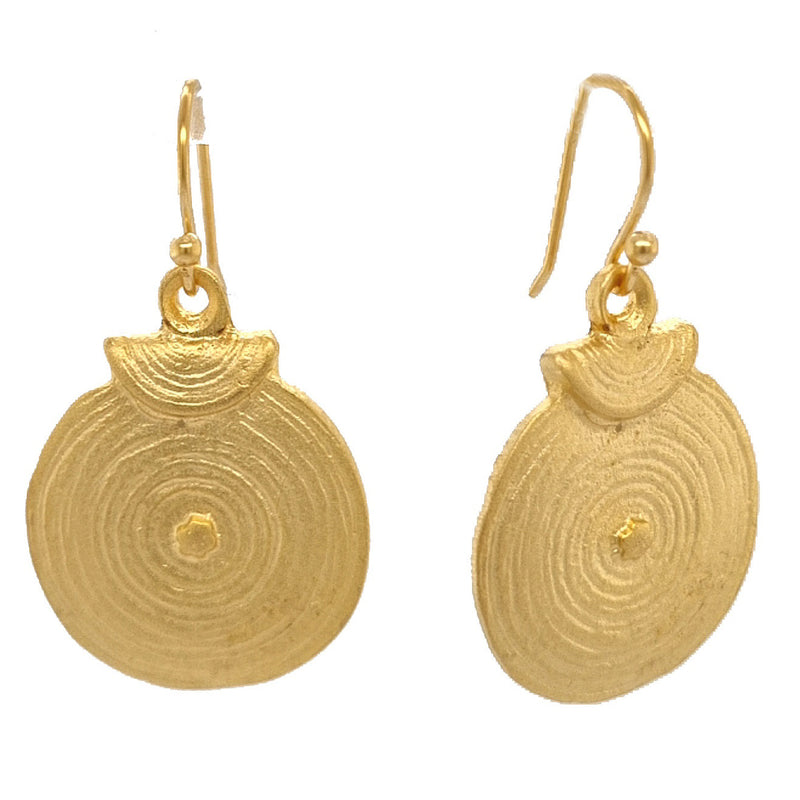 Azal Sand Circle Earring