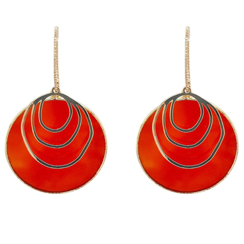 Aurora Carnelian pendant Earrings