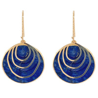 Aurora Lapis Lazuli pendant Earrings