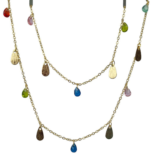 Capri Carnival Chain necklace 3 lengths
